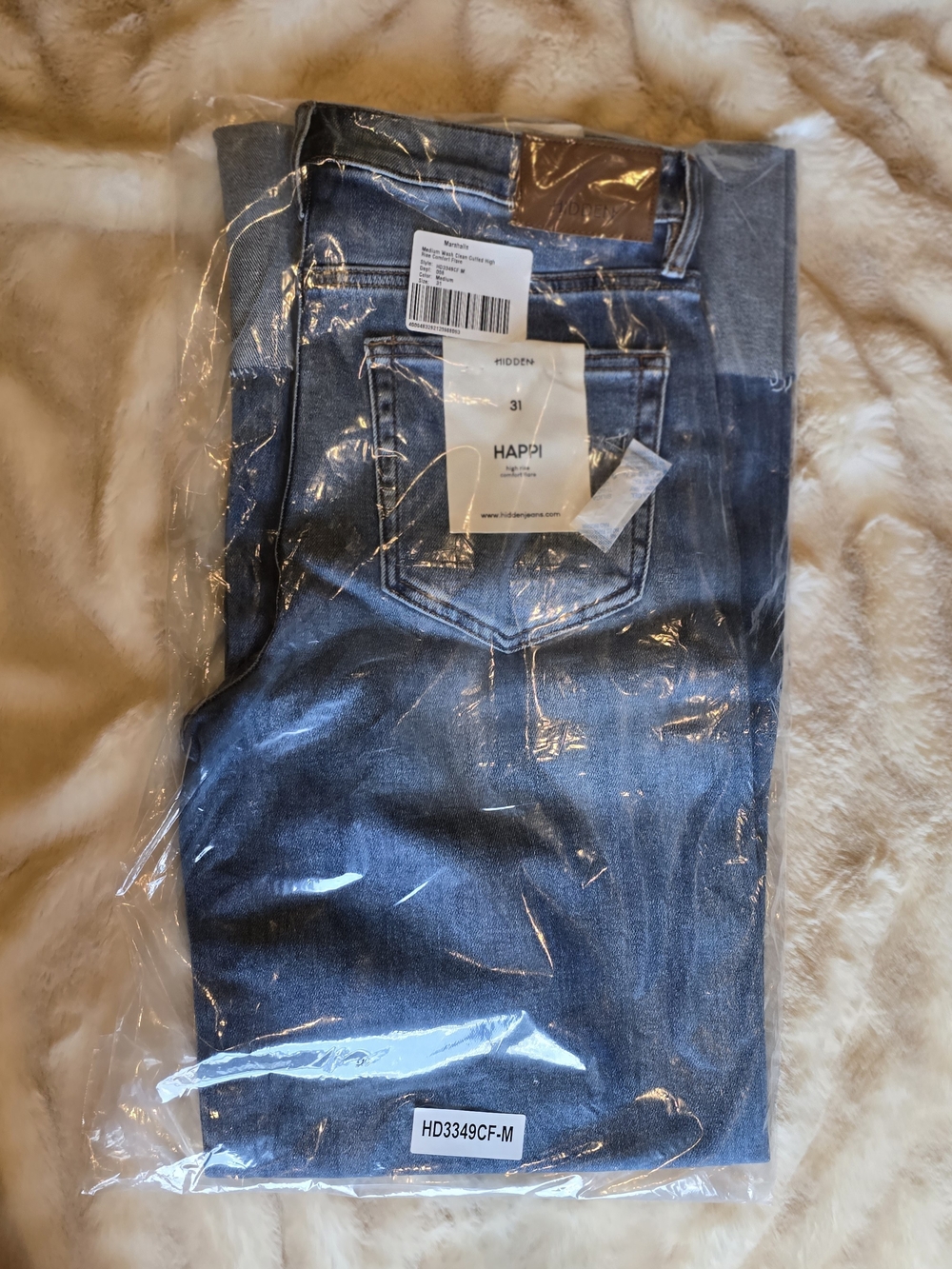 Hidden Jeans Happi Style Women's High Rise Comfort Flare Size 31